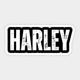 Harley Name Gift Birthday Holiday Anniversary Sticker